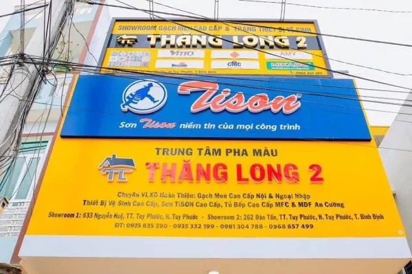 VLXD Thăng Long Bình Định - Của Hàng Gạch Men Thăng Long Tuy Phước, Bình Định